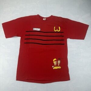 Vintage 1993 Supreme Beavis and Butt-Head T-Shirt Red Size M USA Made